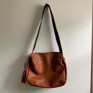 Vintage Shoulder Leather Bag | Street Level